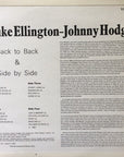 DUKE ELLINGTON AND JOHNNY HODGES 2 LP'S - BACK TO BACK