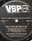 DUKE ELLINGTON AND JOHNNY HODGES 2 LP'S - BACK TO BACK