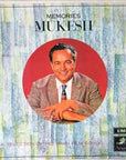 Mukesh – Memories Mukesh (A Selection Of His Hindi Film Songs)