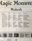 Mukesh – Magic Moments