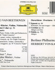 Triple Concerto Anne Sophie Mutter, Yo Yo Ma Berlin Philharmonic , Karajan - Beethoven