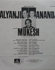 Kalyanji Anandji* Present Mukesh – A Selection Of Hindi Film Songs