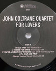 JOHN COLTRANE QUARTET - FOR LOVERS