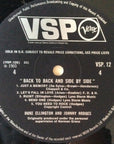DUKE ELLINGTON AND JOHNNY HODGES 2 LP'S - BACK TO BACK