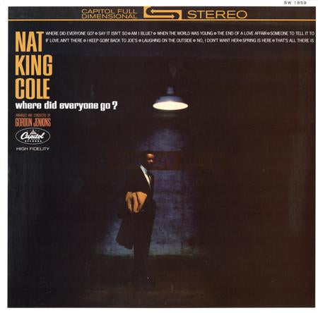 NAT KING COLE 2 LP'S - WHERE DID EVERYONE GO