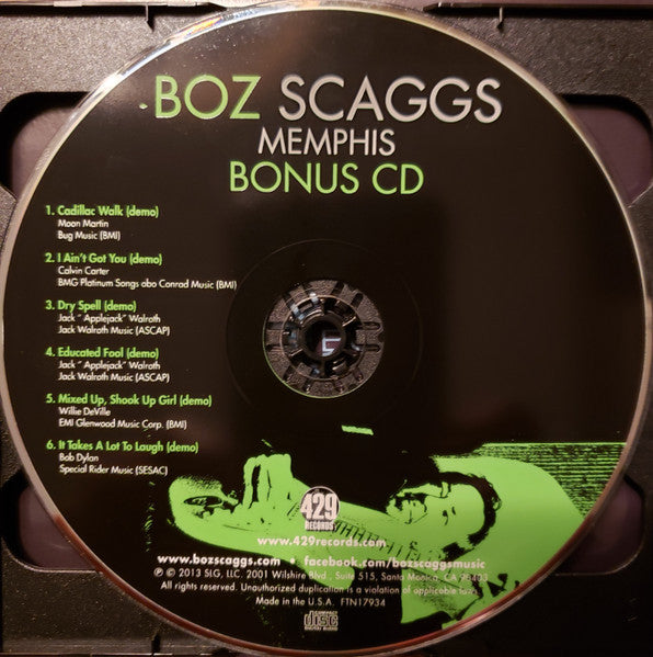BOZ SCAGGS - MEMPHIS