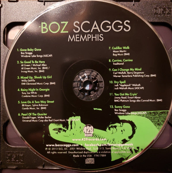 BOZ SCAGGS - MEMPHIS