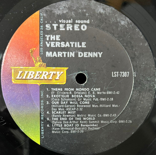 MARTIN DENNY - THE VERSATILE MARTIN DENNY