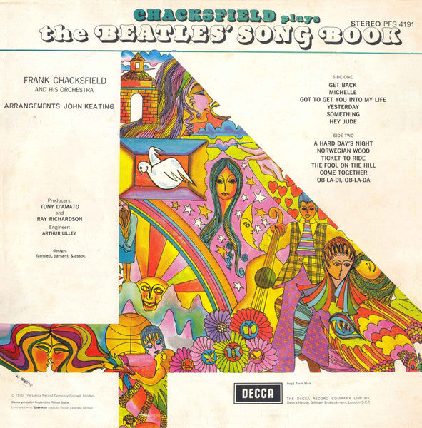 FRANK CHACKSFIELD - PLAYS THE BEATLES SONG BOOK