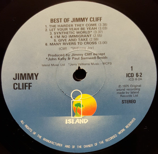 JIMMY CLIFF - BEST OF