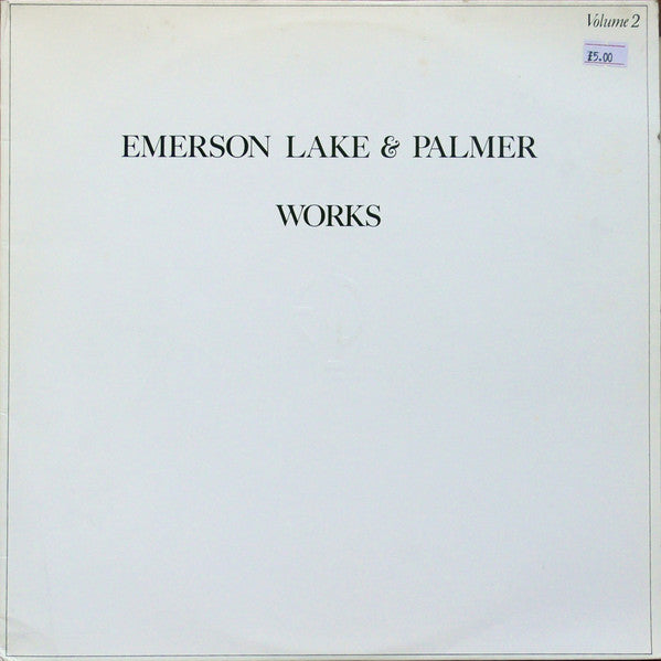 EMERSON LAKE AND PALMER WORKS - VOL 2