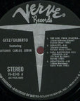 STAN GETS JOAO GILBERTO FETAURING ANTONIO CARLOS JOBIM - GETZ/GILBERTO
