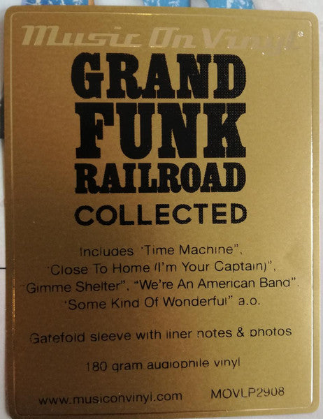 GRAND FUNK RAILROAD 2 LP'S - COLLECTED