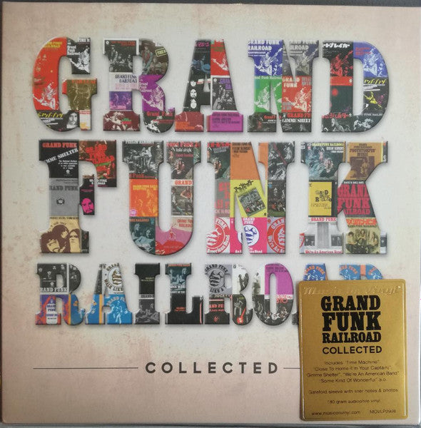 GRAND FUNK RAILROAD 2 LP'S - COLLECTED