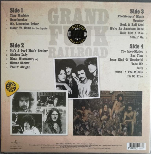 GRAND FUNK RAILROAD 2 LP'S - COLLECTED