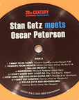 STAN GETZ MEETS OSCAR PETERSON - MEETS OSCAR PETERSON