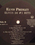 ELVIS 2 LP'S - 30 NUMBER 1 HITS