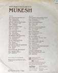 Mukesh – Vintage Favourites-Mukesh