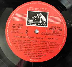Mukesh – Vintage Favourites-Mukesh