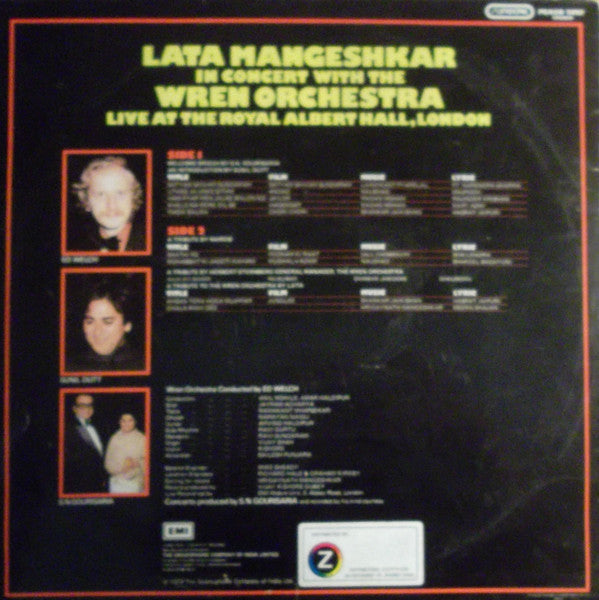 Lata Mangeshkar In Concert With The Wren Orchestra – Live At The Royal Albert Hall, London