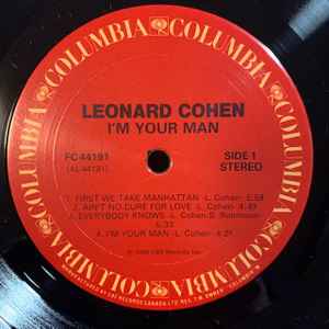 LEONARD COHEN - I AM YOUR MAN