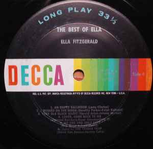ELLA FITZGERALD - THE VERY BEST OF