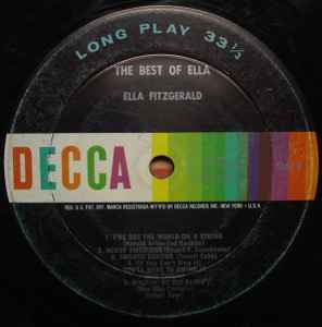 ELLA FITZGERALD - THE VERY BEST OF