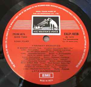 Lata Mangeshkar – Faraway Memories