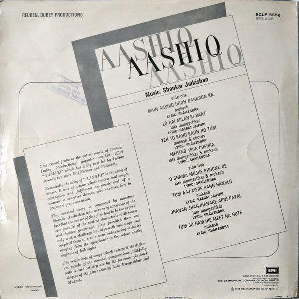 Shankar Jaikishan– Aashiq