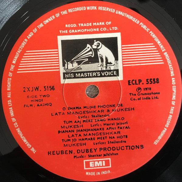 Shankar Jaikishan– Aashiq