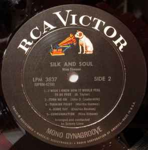 NINA SIMONE - SILK AND SOUL