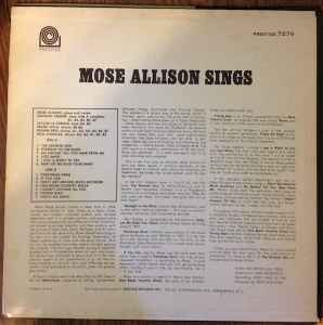 MOSE ALLISON SINGS