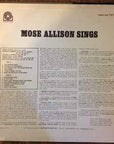 MOSE ALLISON SINGS