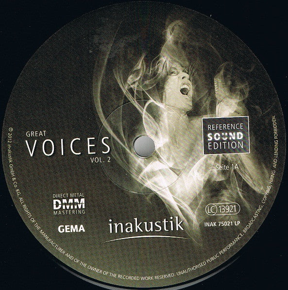 GREAT VOICES VOL I 2 LPS
