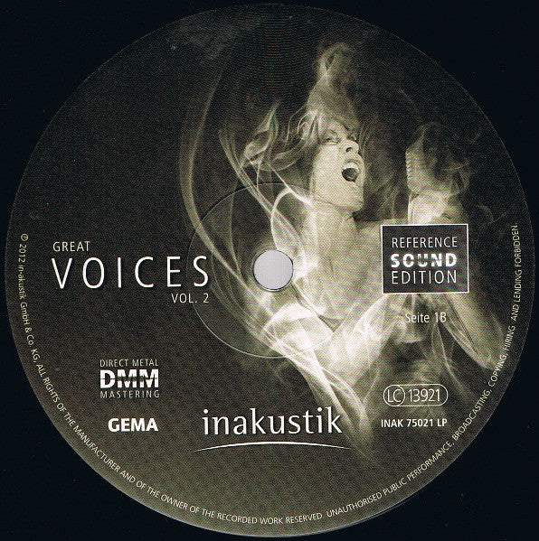 GREAT VOICES VOL I 2 LPS