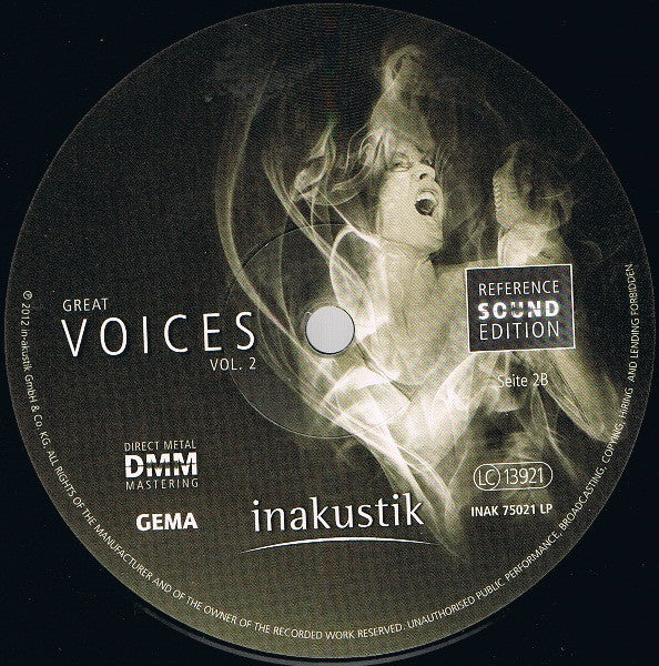 GREAT VOICES VOL I 2 LPS