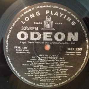 Geeta Dutt – Hit Songs From Films