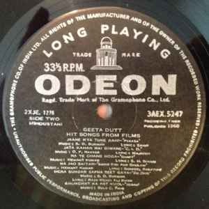 Geeta Dutt – Hit Songs From Films