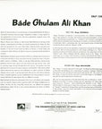 Bāde Ghulam Ali Khan – Raga Goonkali / Raga Malkauns