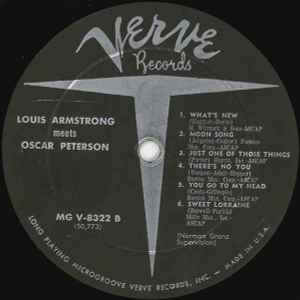 LOUIS ARMSTRONG MEETS OSCAR PETERSON