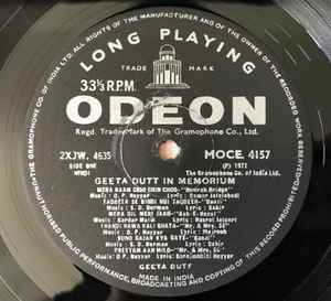 Geeta Dutt – In Memoriam