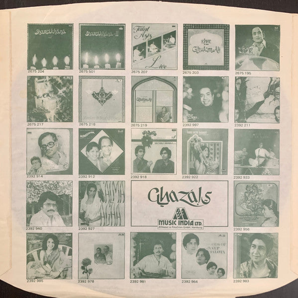 Ghulam Ali – In Concert (Ghazals)