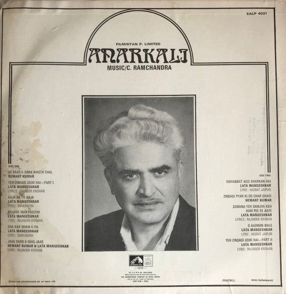 C. Ramchandra – Anarkali