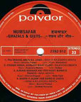 Nina & Rajendra Mehta ‎– Humsafar (Ghazals & Geets)