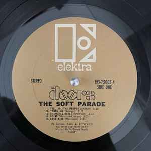 THE DOORS  - THE SOFT PARADE