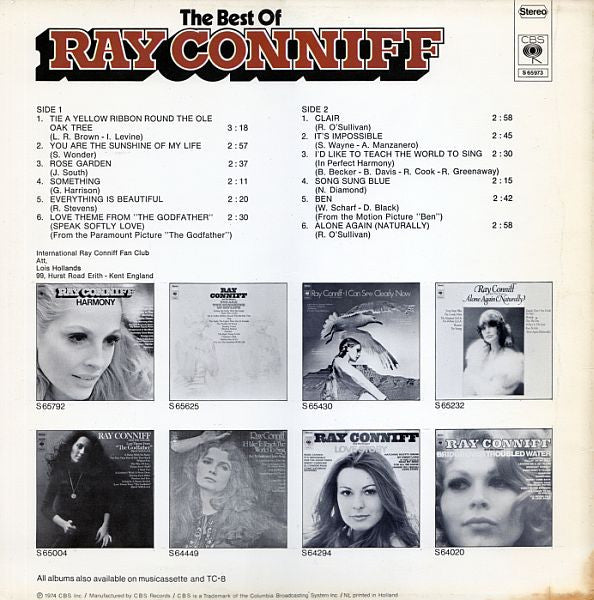 RAY CONNIFF  - THE BEST OF