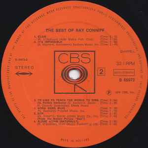 RAY CONNIFF  - THE BEST OF